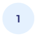 Graphic displaying number 1